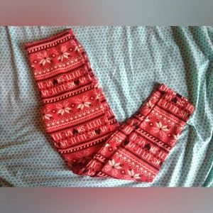 Women's 'Let It Snow' Leggings Size Large